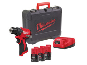 Milwaukee M12BLDDRC-203C akkus fúrócsavarozó tokmányos Milwaukee M12BLDDRC-203C akkus fúrócsavarozó tokmányos