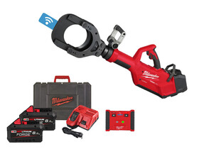 Milwaukee M18HSFC125R-802C akkus kábelvágó 18 V | 125 mm | 120 kN | Szénkefés | 2 x 8 Ah akku + töltő | Kofferben