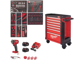 Milwaukee TOOLGUARD 7 fiókos szerszámos kocsi