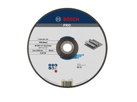Bosch PRO Metal csiszolótárcsa 230 x 6 x 22,23 mm Bosch PRO Metal csiszolótárcsa 230 x 6 x 22,23 mm
