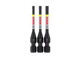 Bosch PRO Torx bit készlet T10, T15, T20, 55 mm, 3 db