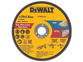DeWalt gyémánt vágótárcsa 76 mm DeWalt gyémánt vágótárcsa 76 mm