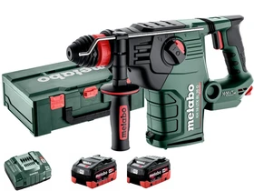 Metabo KH 18 LTX BL 35 Q akkus fúró-vésőkalapács 2x5.5 AH LIHD, Metabox Metabo KH 18 LTX BL 35 Q akkus fúró-vésőkalapács 2x5.5 AH LIHD, Metabox