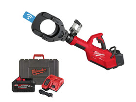 Milwaukee M18HCC125-801C akkus kábelvágó 18 V | 125 mm | 120 kN | Szénkefés | 1 x 8 Ah akku + töltő | Kofferben