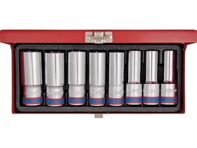 8 reszes 12 -os kezi hosszu dugokulcs keszlet 12 4208MR Kép: 8 reszes 12 -os kezi hosszu dugokulcs keszlet 12 4208MR.webp