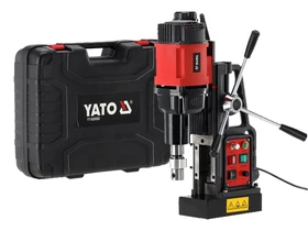 Yato YT-820502 elektromos mágnesállványos fúrógép 1800 W, 13800 N Yato YT-820502 elektromos mágnesállványos fúrógép 1800 W, 13800 N