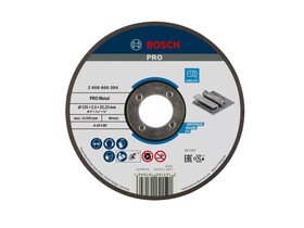 Bosch PRO Metal vágókorong 125 x 2,5 x 22,23 mm Bosch PRO Metal vágókorong 125 x 2,5 x 22,23 mm