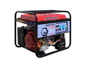 Media Line MLG 6500 Estart benzines egyfázisú aggregátor Media Line MLG 6500 Estart benzines egyfázisú aggregátor