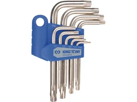 9 reszes torxvegu. imbuszkulcs keszlet T10-T50. 20309PR Kép: 9 reszes torxvegu. imbuszkulcs keszlet T10-T50. 20309PR.webp