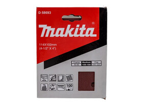 Makita rezgőcsiszoló papír 114x102 mm A100 Makita rezgőcsiszoló papír 114x102 mm A100