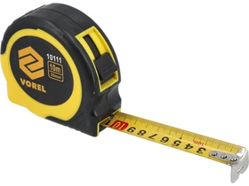 Acel meroszalag 10 m x 25 mm sarga-fekete Kép: Acel meroszalag 10 m x 25 mm sarga-fekete.webp