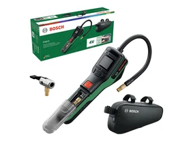 Bosch PNEO akkus pumpa 3,6 v | 10 l/perc | 0 - 10,3 bar | Szénkefés | Hálózati adapter | Kartondobozban