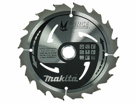 Makita Mforce körfűrészlap fához 165x20mm Z16