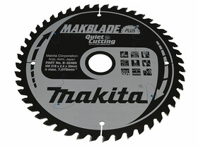 Makita Makblade körfűrészlap fához 216x30mm Z48 Makita Makblade körfűrészlap fához 216x30mm Z48