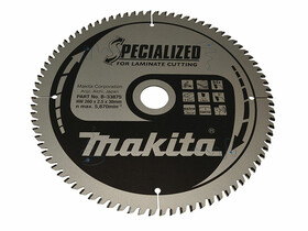 Makita körfűrészlap lamináltpadlóhoz 260x30 Z84 Makita körfűrészlap lamináltpadlóhoz 260x30 Z84