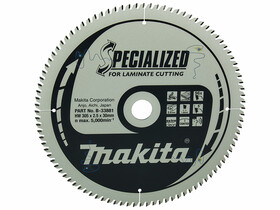 Makita körfűrészlap lamináltpadlóhoz 305x30 Z96 Makita körfűrészlap lamináltpadlóhoz 305x30 Z96
