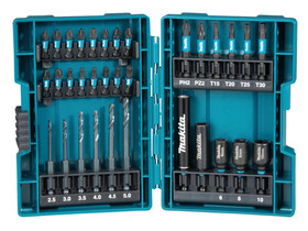 Makita Impact Black fúró-csavarbehajtó készlet 33 db Makita Impact Black fúró-csavarbehajtó készlet 33 db