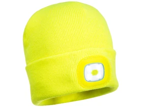 B029 - Beanie USB ujratoltheto LED-es fejlampa -sarga Kép: B029 - Beanie USB ujratoltheto LED-es fejlampa -sarga.webp
