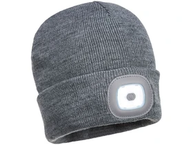 B029 - Beanie USB ujratoltheto LED-es fejlampa -szurke Kép: B029 - Beanie USB ujratoltheto LED-es fejlampa -szurke.webp