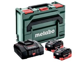 Metabo akkumulátor és töltő szett 2 x LiHD 10 Ah + ASC 290
