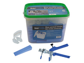 Bautool 1mm/0-12mm ékes lapszintező készlet Bautool 1mm/0-12mm ékes lapszintező készlet