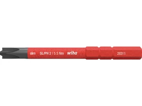 Wiha slimBit phillips behajtóbit SL/PH2, 75 mm Wiha slimBit phillips behajtóbit SL/PH2, 75 mm