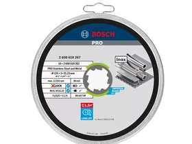 Bosch 125 x 22,23 x 1 mm vágókorong 10 db