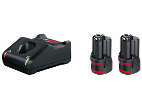Bosch 2 x GBA 12V 3,0Ah+GAL 12V-40 akkumulátor és töltő szett Bosch 2 x GBA 12V 3,0Ah+GAL 12V-40 akkumulátor és töltő szett