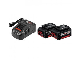 Bosch 2x GBA 18 V 5 Ah akkumulátor + GAL 1880 CV töltő Bosch GBA 18 V 5 Ah