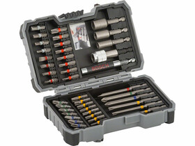 Bosch 43 db-os bit-és dugókulcs készlet Bosch 43 db-os bit-és dugókulcs készlet