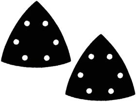 Bosch 93 x 93 mm rezgőcsiszoló delta csiszolótalp 2 db Bosch 93 x 93 mm rezgőcsiszoló delta csiszolótalp 2 db