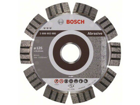 Bosch Best for Abrasive 125x22.2x2.2x12mm gyémánt vágótárcsa Bosch Best for Abrasive