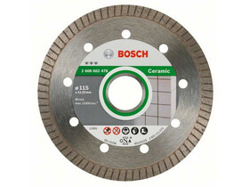 Bosch Best for Ceramic Extraclean Turbo 115x22.2x1.4x7mm gyémánt vágótárcsa Bosch Best for Turbo