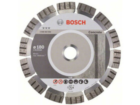 Bosch Best for Concrete 180x22.2x2.4x12mm gyémánt vágótárcsa Bosch Best for Concrete