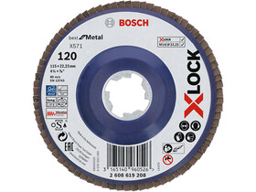 Bosch Best for Metal X-LOCK 115mm G120 lamellás csiszolótárcsa