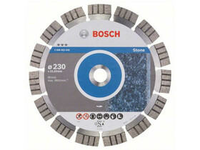 Bosch Best for Stone 230x22.2x2.4x15mm gyémánt vágótárcsa Bosch Best for Stone