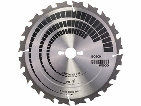 Bosch Construct Wood ø 300 x 2,8 / 1,8 x 30 mm körfűrészlap Bosch Construct Wood ø 300 x 2,8 / 1,8 x 30 mm körfűrészlap