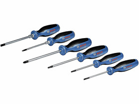 Bosch SL/PH/TX/PZ csavarhúzó készlet 6 db Bosch SL/PH/TX/PZ csavarhúzó készlet 6 db