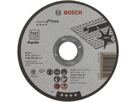 Bosch Expert for Inox - Rapido 125x1mm vágókorong Bosch Expert for Inox - Rapido 125x1mm vágókorong