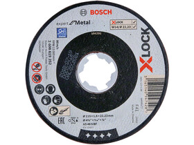 Bosch Expert for Metal X-LOCK 115x1,6x22,23mm vágókorong Bosch Expert for Metal X-LOCK 115x1,6x22,23mm vágókorong