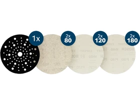 Kép: Bosch EXPERT M480 tepozaras excentercsiszolopapir keszlet 150 mm 7 reszes_1.webp