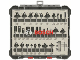 Bosch felsőmaró kés készlet 30 db Bosch felsőmaró kés készlet 30 db