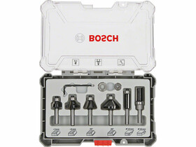 Bosch felsőmaró kés készlet 6 db Bosch felsőmaró kés készlet 6 db