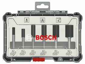 Bosch felsőmaró kés készlet 6 db Bosch felsőmaró kés készlet 6 db