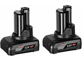 Bosch GBA 12V 6,0 Ah akkumulátor 2db Bosch GBA 12V 6,0 Ah