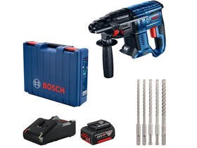 Bosch GBH 180 LI akkus fúrókalapács szerszámkofferben
