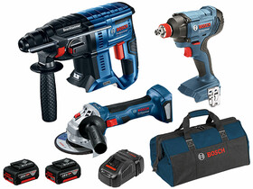 Bosch GBH 180-LI+GWS 180-LI+GDX 180-LI gépcsomag Bosch GBH 180-LI+GWS 180-LI+GDX 180-LI gépcsomag