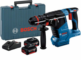 Bosch GBH 187-LI One Chuck akkus fúrókalapács 2 x 5Ah + töltő kofferben