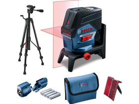 Bosch GCL 2-50 C pont és vonallézer + BT150 állvány Bosch GCL 2-50 C