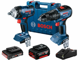 Bosch GDS 18V-400 + GSB 18V-50 gépcsomag Bosch GDS 18V-400 + GSB 18V-50 gépcsomag